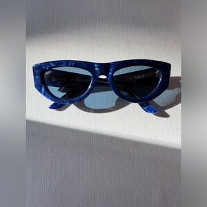 Vada Tokio Sunglasses in Sapphire NEW